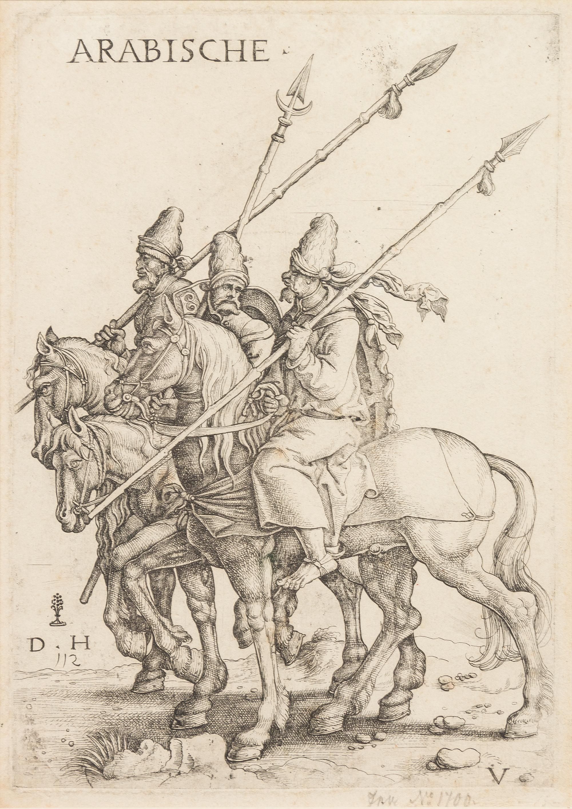 Daniel Hopfer, (German, 1470-1536), Arabische