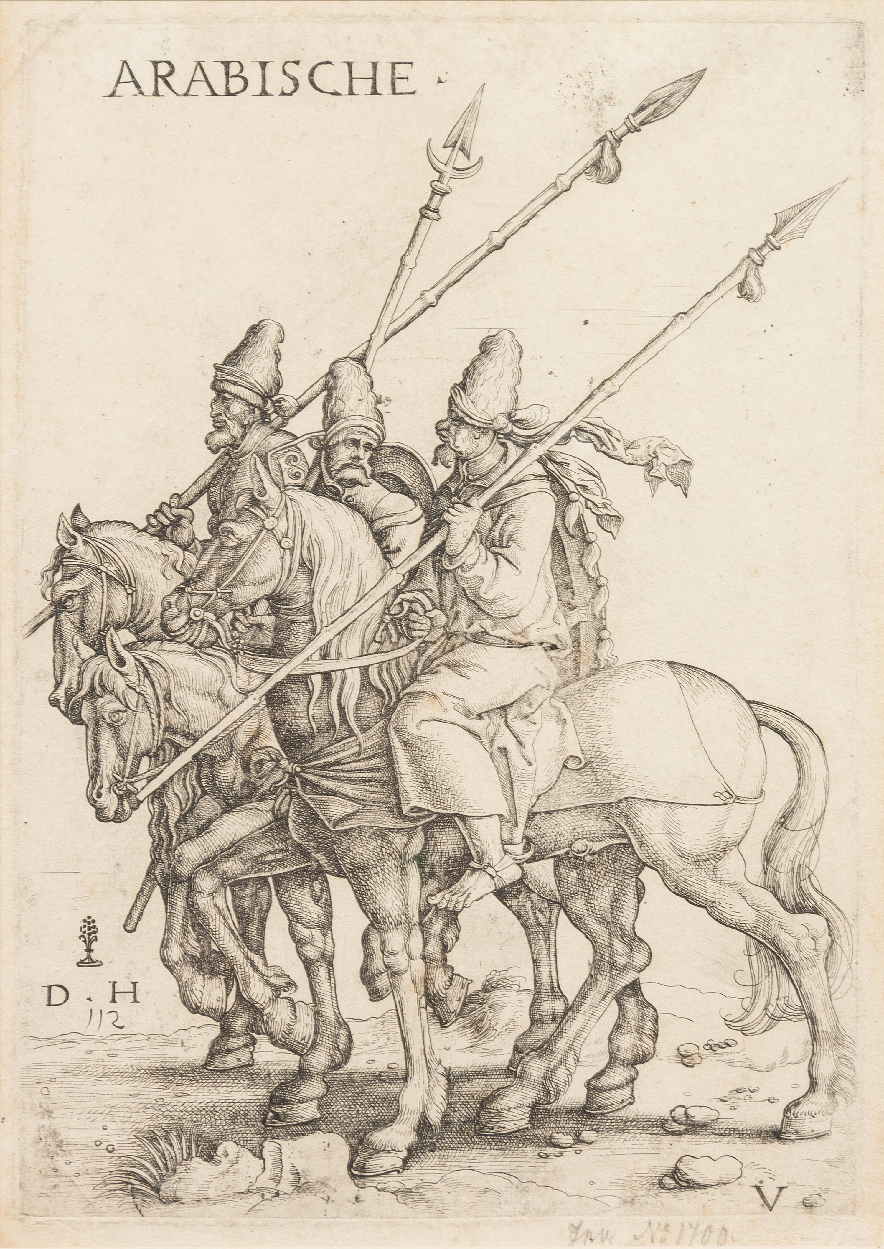 Daniel Hopfer, (German, 1470-1536), Arabische