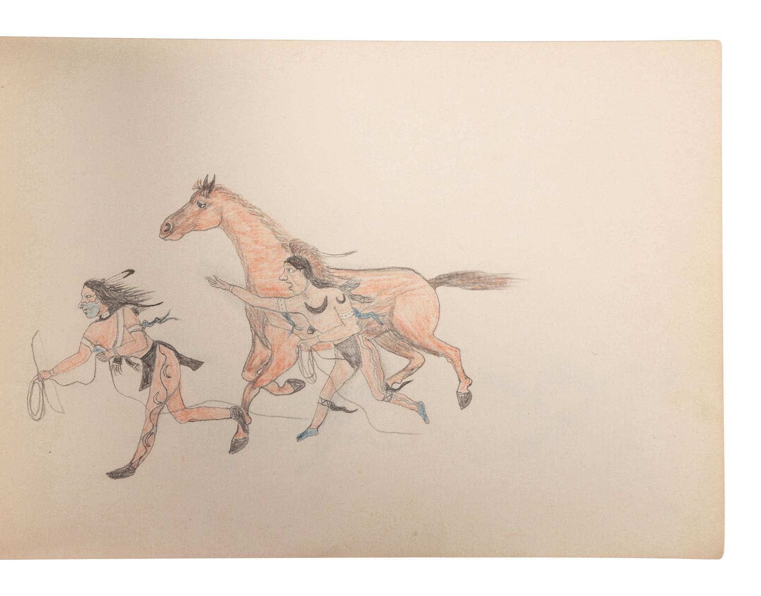 Rosebud Agency Sketchbook, by "Jack"