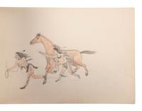 Rosebud Agency Sketchbook, by "Jack"