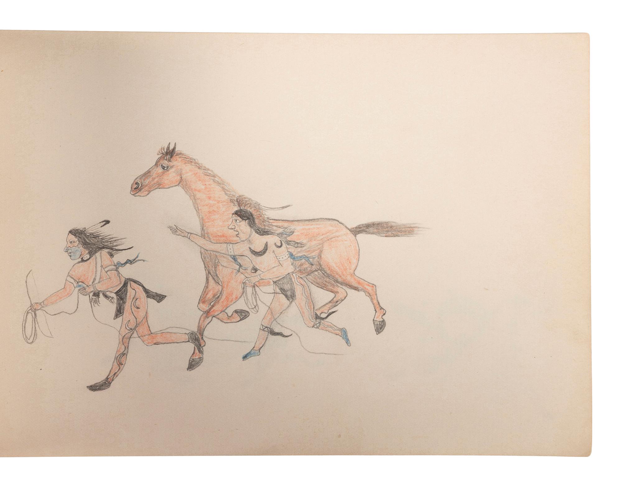 Rosebud Agency Sketchbook, by "Jack"