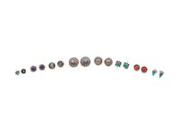 An Assortment of Navajo Post Earrings