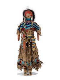 Beaded Hide Doll
