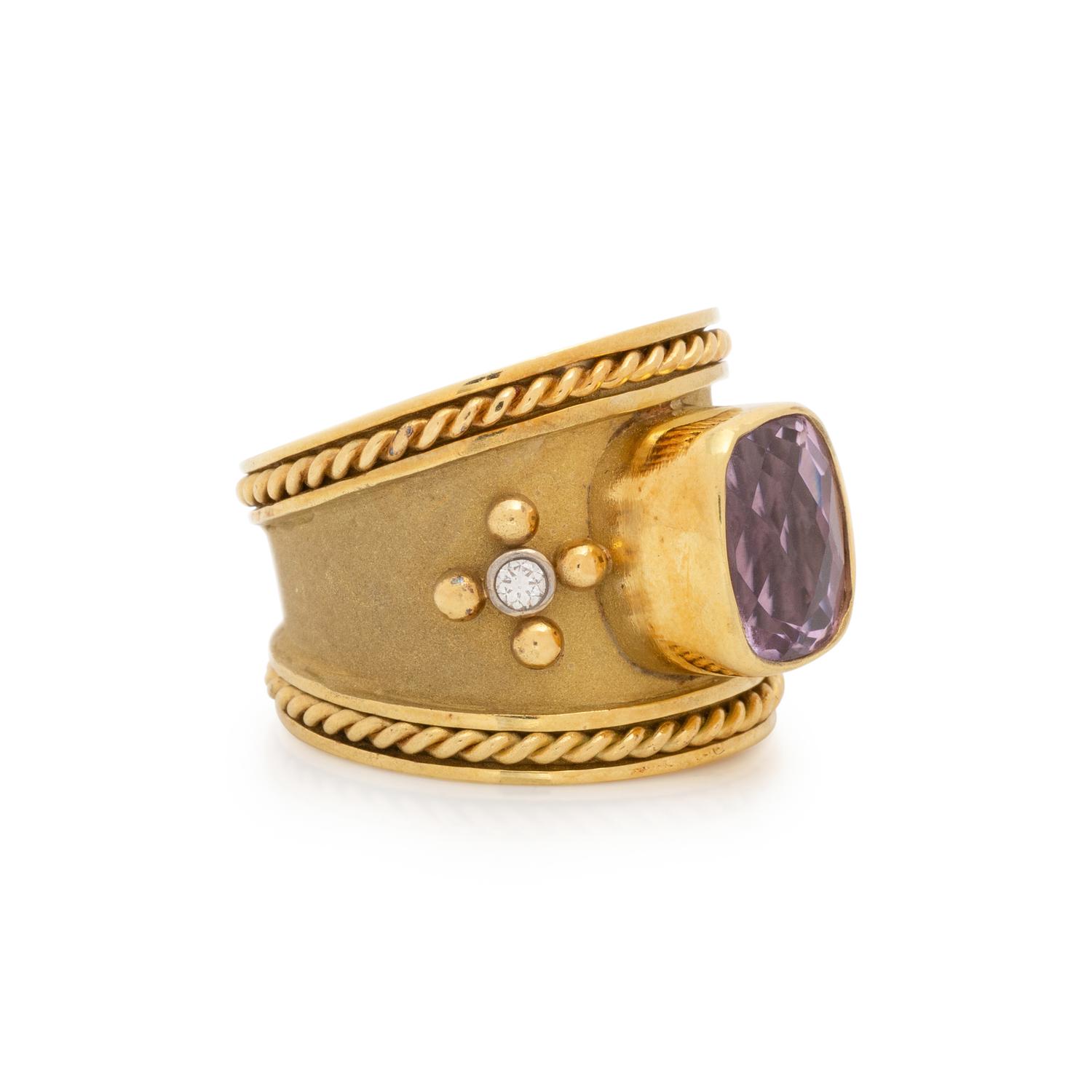 MAZ, COLLECTION OF YELLOW GOLD AND GEMSTONE JEWELRY