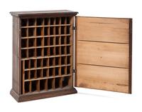 A Diamond Dyes Display Cabinet