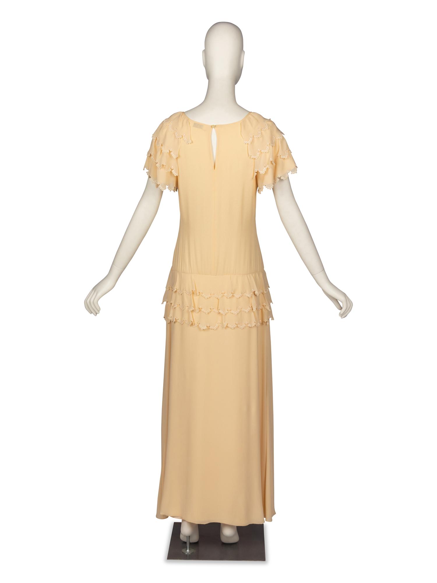 Karl Lagerfeld for Chloé Gown, 1981