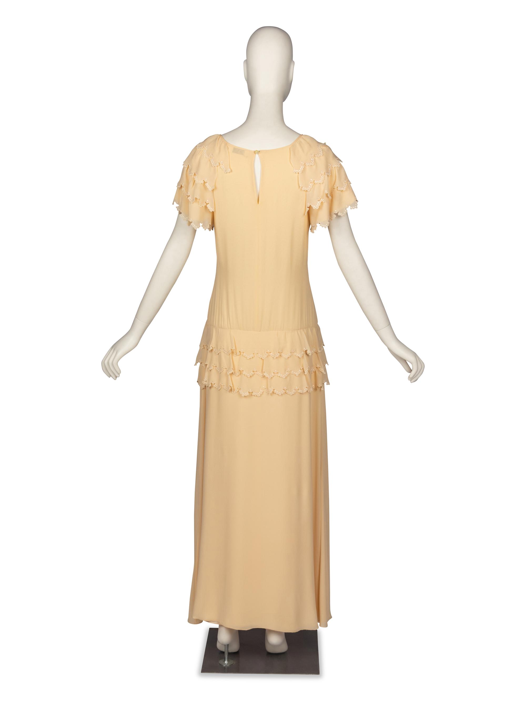 Karl Lagerfeld for Chloé Gown, 1981