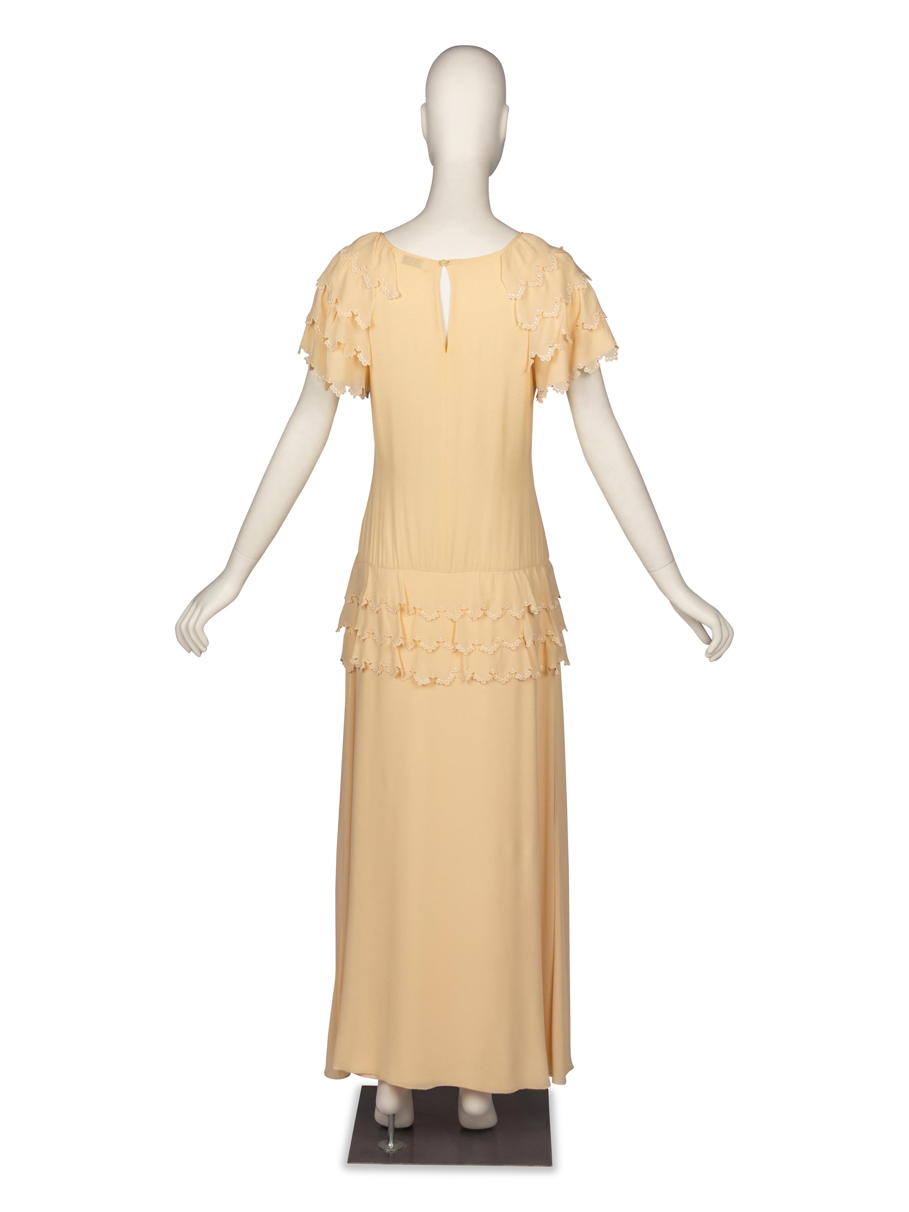 Karl Lagerfeld for Chloé Gown, 1981
