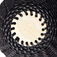 James Omnik (Iñupiaq, 20th century) — Baleen Basket, with Whale Tail Finial