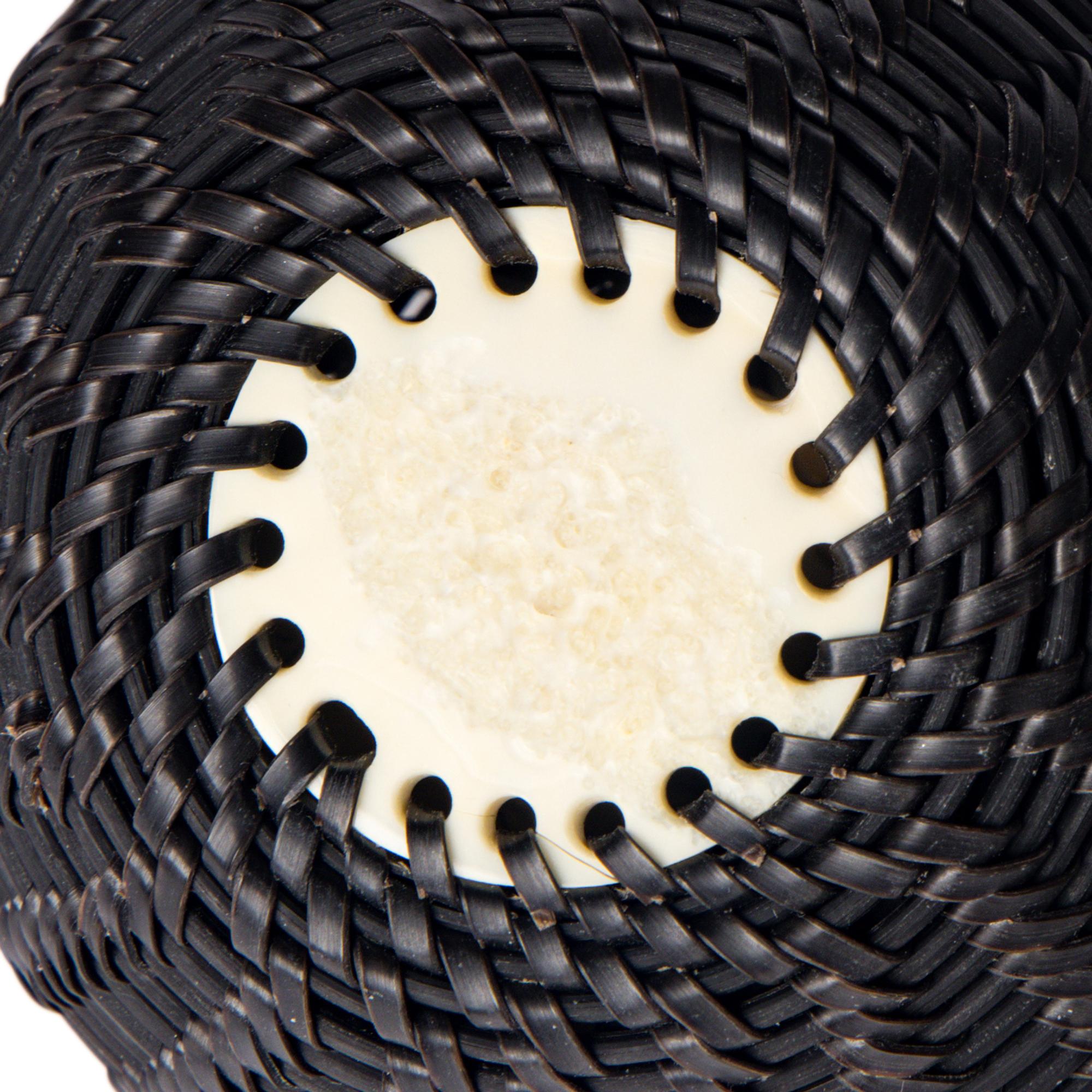 James Omnik (Iñupiaq, 20th century) — Baleen Basket, with Whale Tail Finial