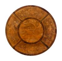 A Louis XVI Style Marquetry Center Table
