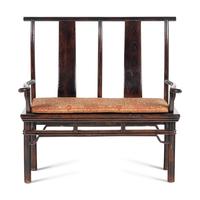 A Chinese Hardwood Bench