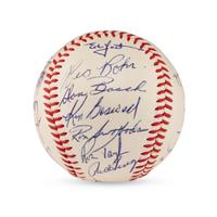 A 1968 New York Mets Team Signed Autograph Baseball Featuring Nolan Ryan and Tom Seaver (Beckett Authentication Services)