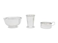 Three Tiffany and Co. Silver Table Articles