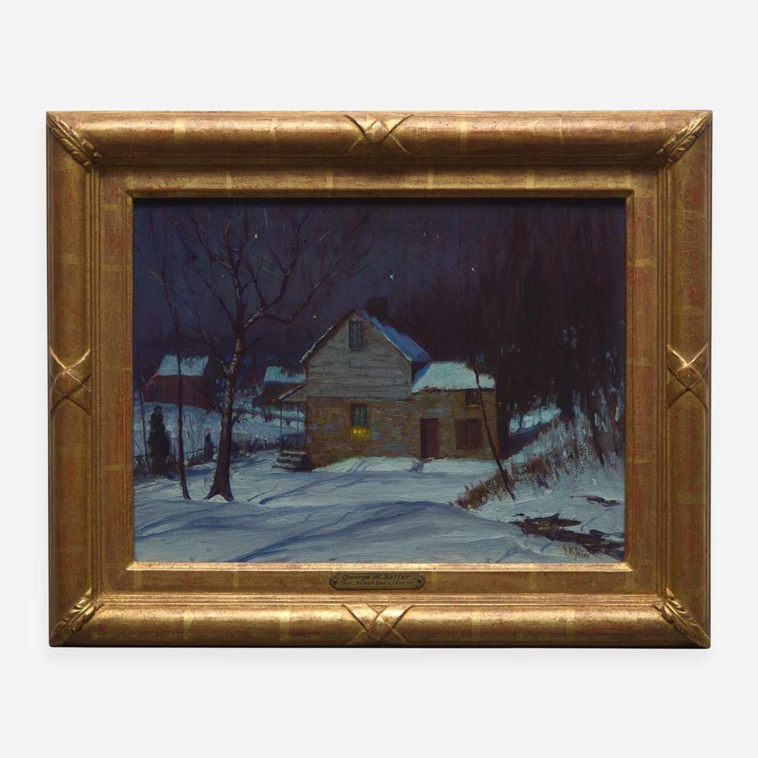 George William Sotter (American, 1879–1953) The Neighbor's House