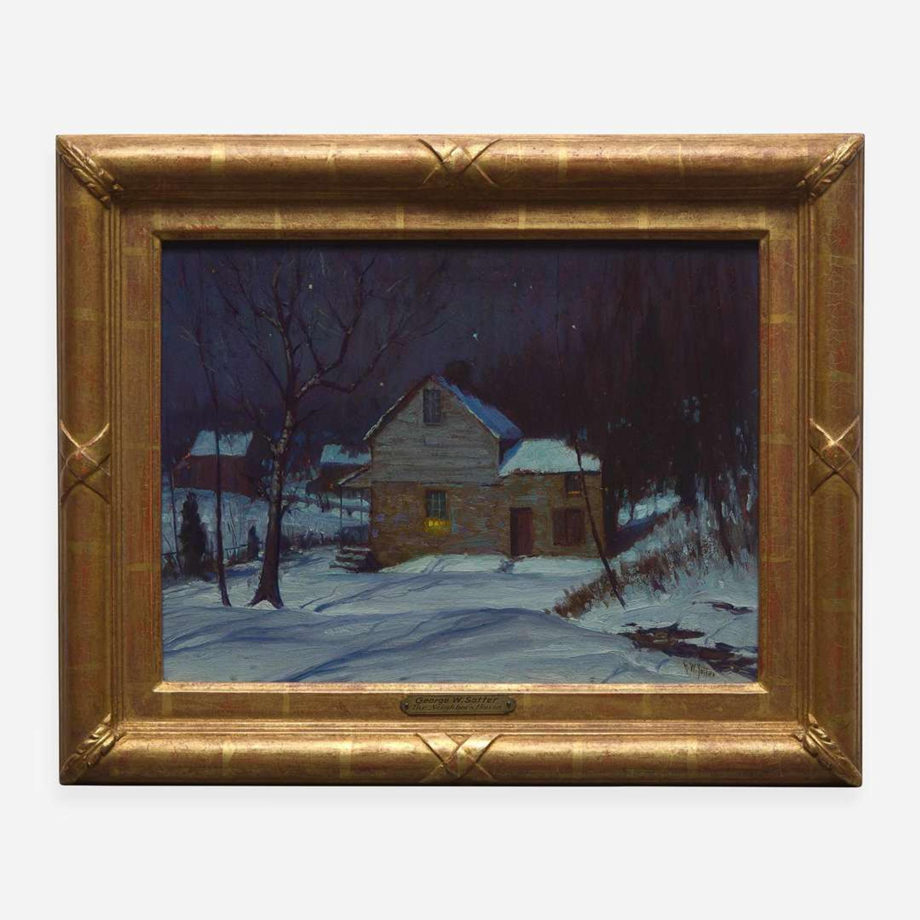 George William Sotter (American, 1879–1953) The Neighbor's House