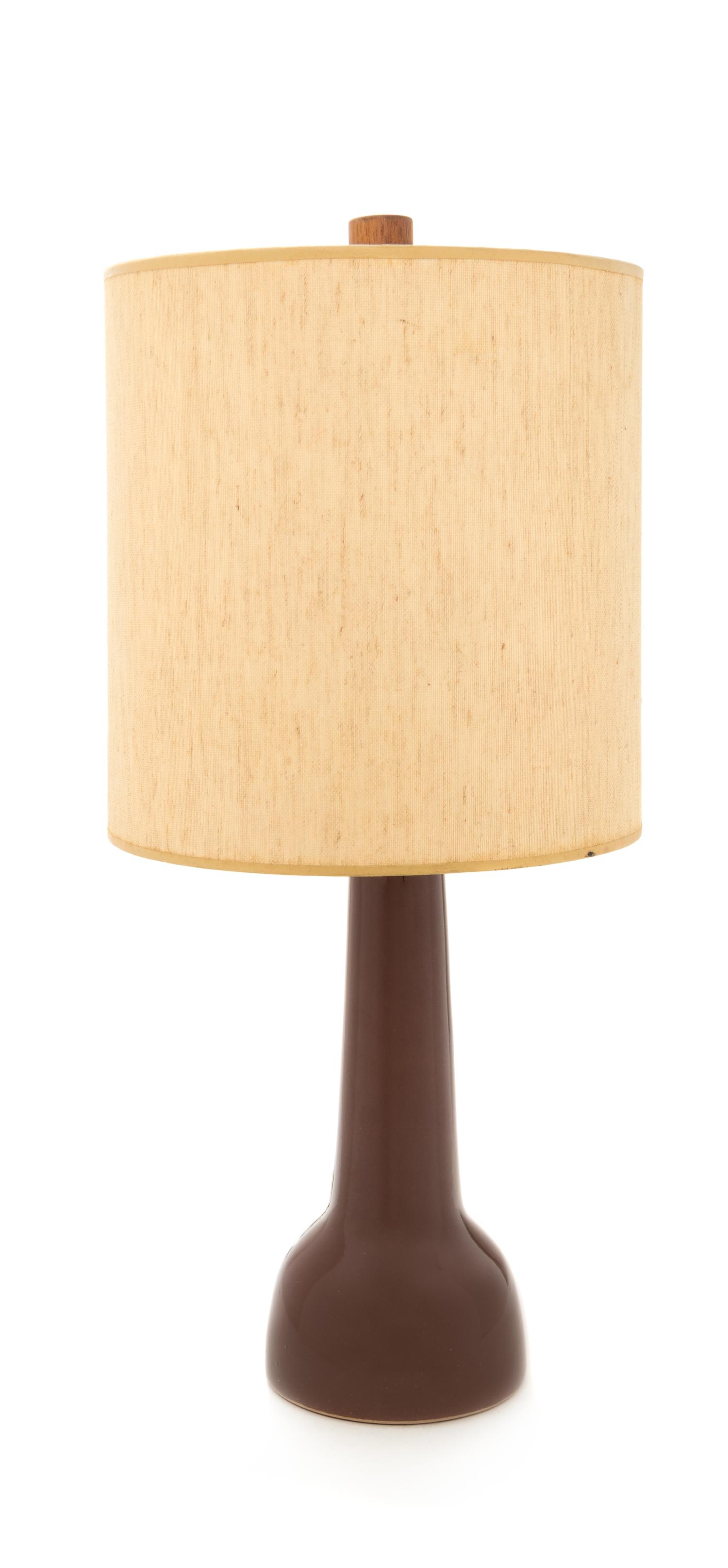 Brown Table Lamp, Marshall Studios, USA