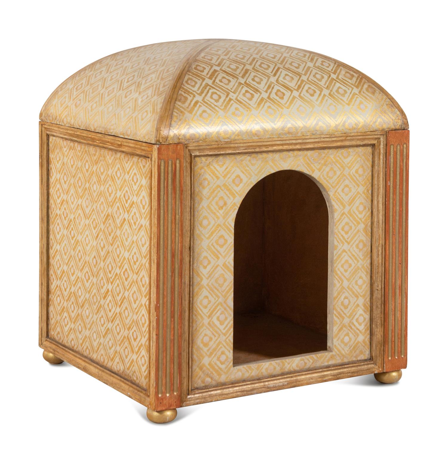 A Giltwood Dog House