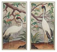Cranes (a pair)