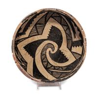 Ancestral Pueblo, Tonto Polychrome Pottery Bowl