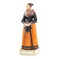 A Royal Copenhagen Acht-Pitter Bacher's Daughter Porcelain Figure