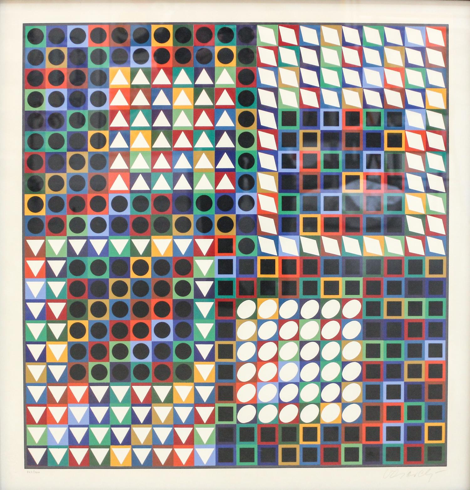 Victor Vasarely, (French, 1906-1997), Our MC, 1967