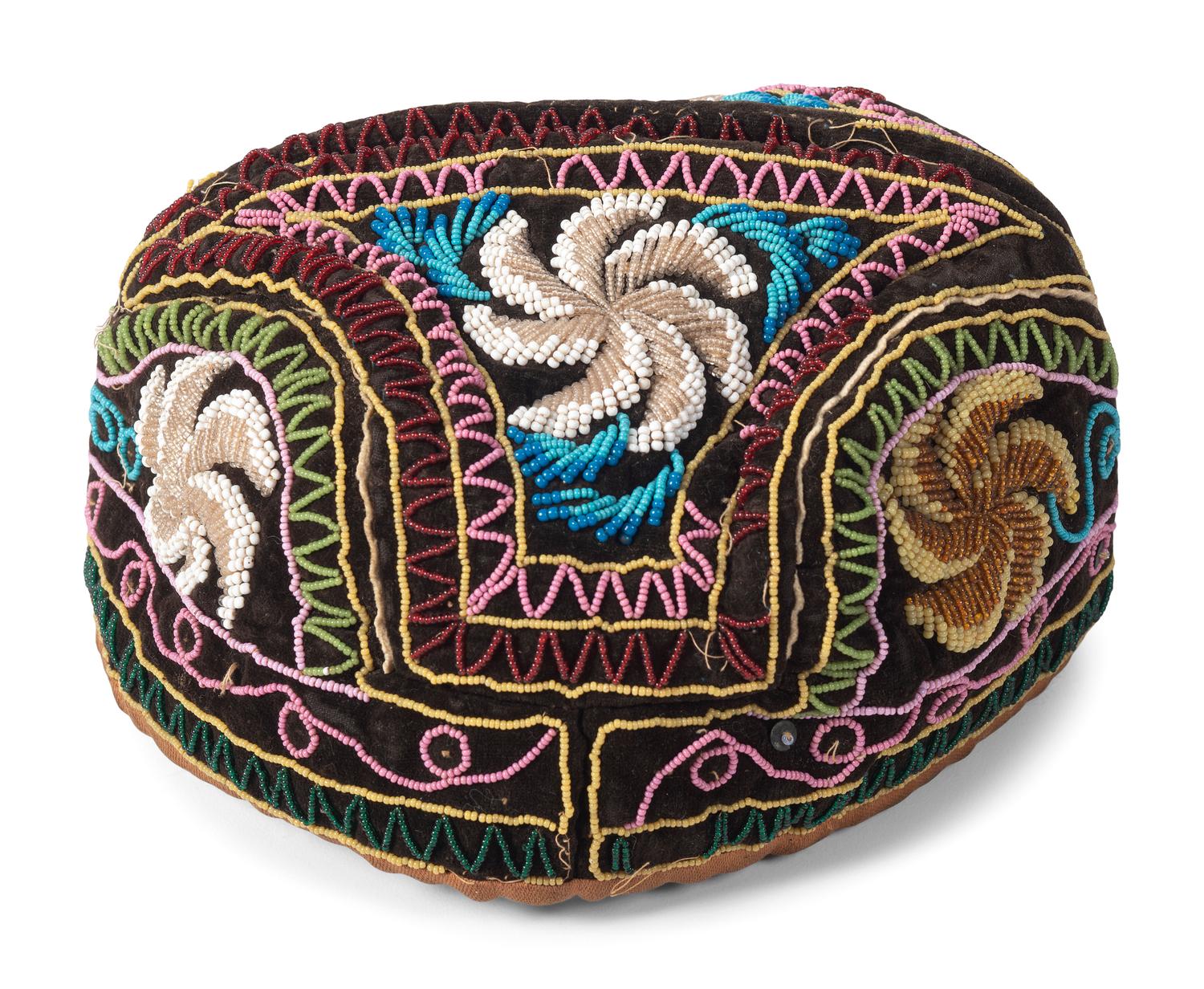 Haudenosaunee Beaded Caps
