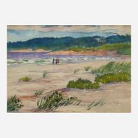 Gifford Beal (American, 1879-1956) Cape Ann Beach