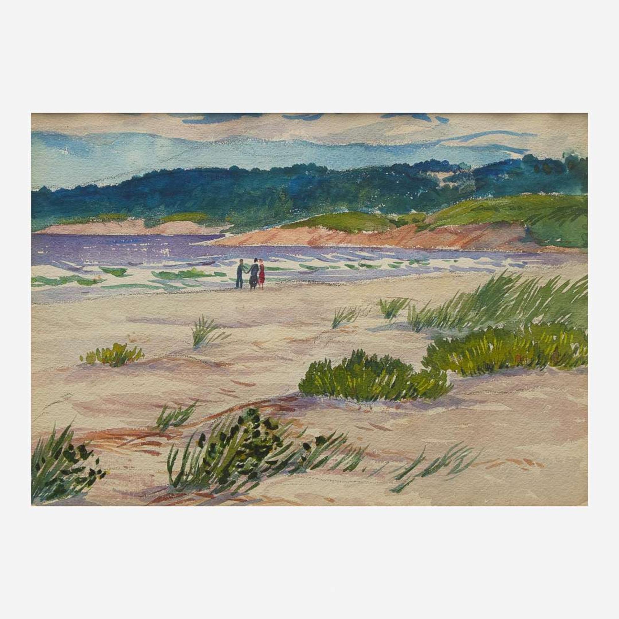 Gifford Beal (American, 1879-1956) Cape Ann Beach