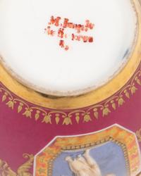 A Sèvres Porcelain Covered Jar in the Empire Taste