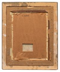 Composition à l'Oiseau sur Fond Bleu , 1949