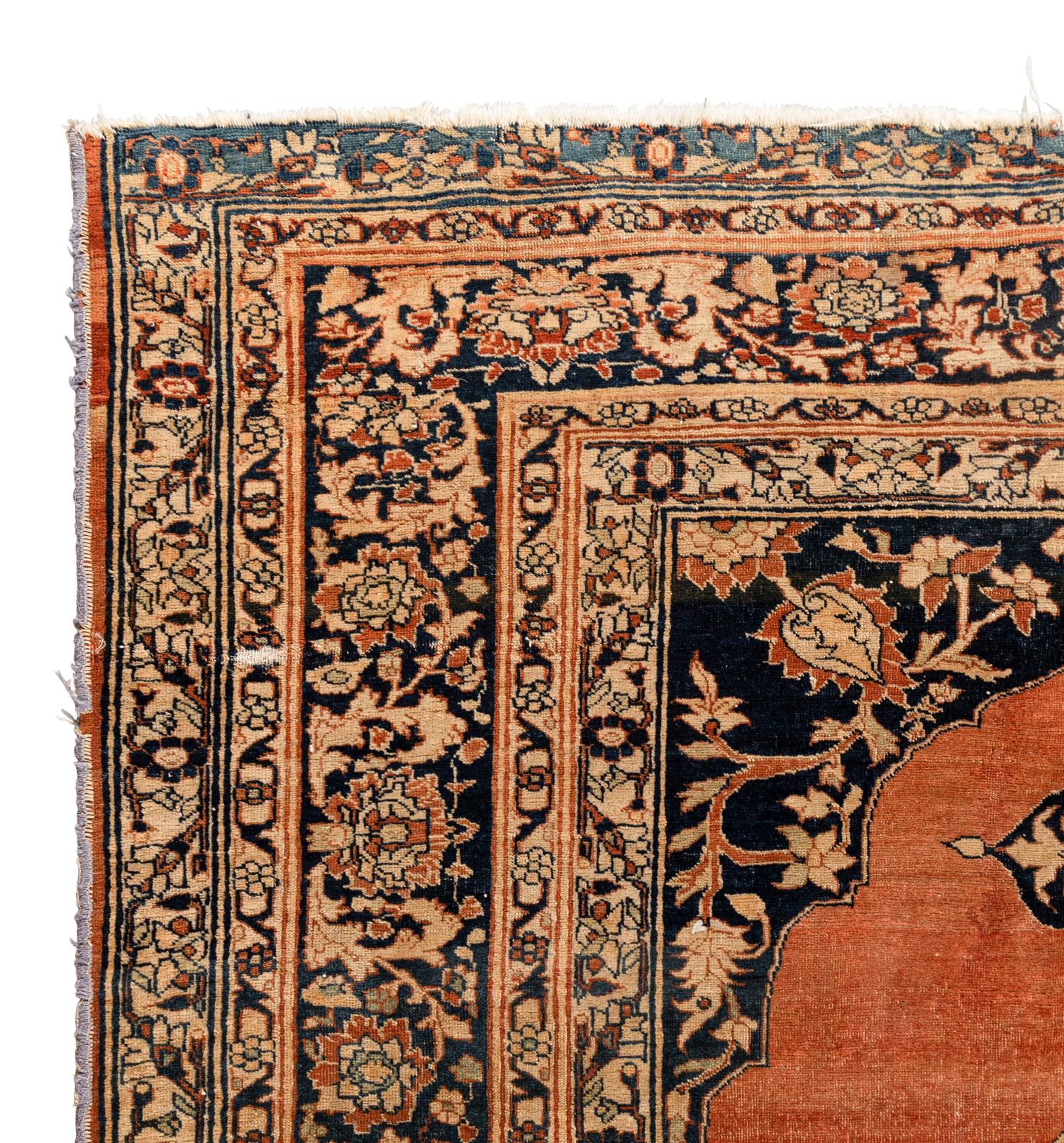 A Tabriz Wool Rug