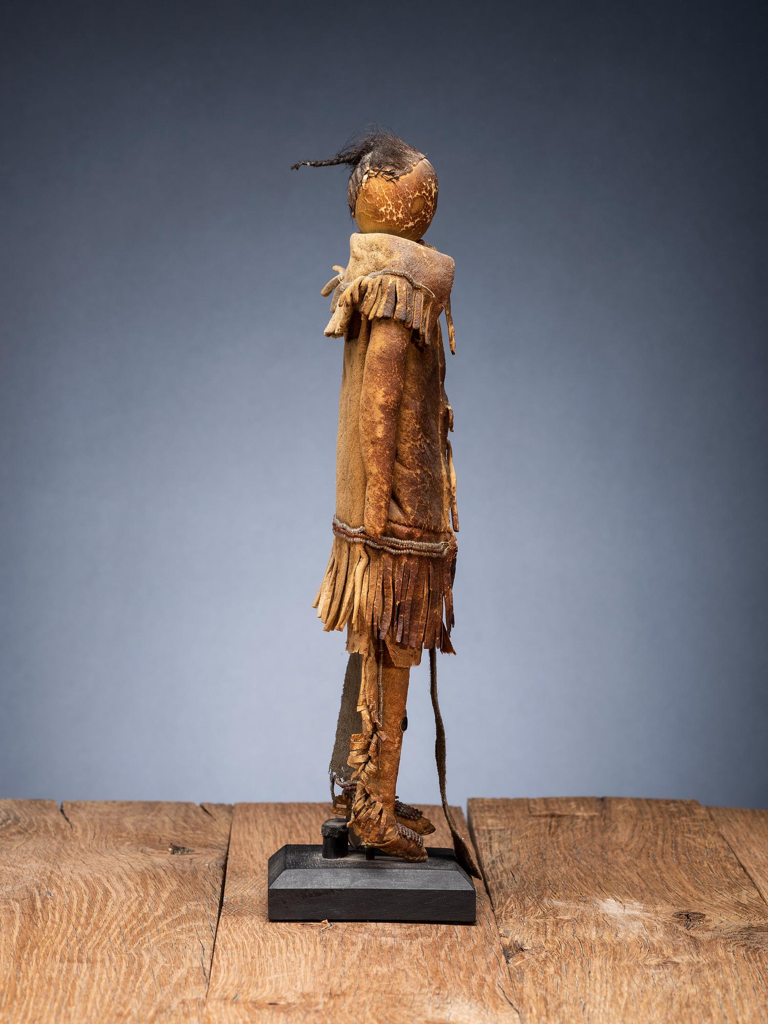 Early Southern Plains Hide Doll