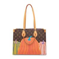 Louis Vuitton x Yayoi Kusama, Pumpkin-Print OnTheGo MM Tote