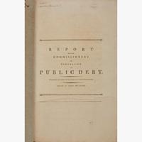 [Hamilton, Alexander] [Sherman, Roger] Report from the Commissioners for Purchasing the Public Debt