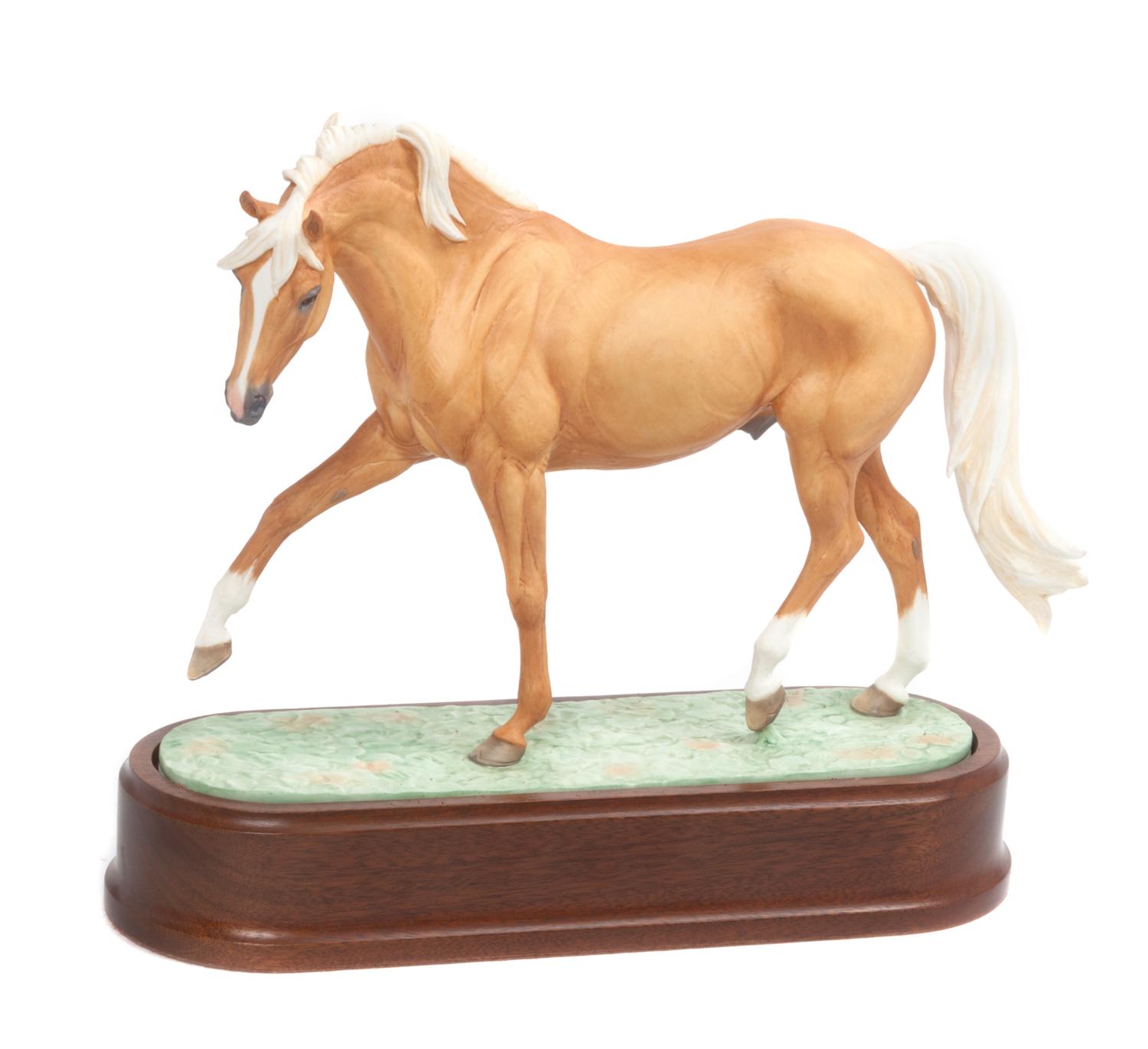A Royal Worcester Porcelain Figure, Doris Lindner Width 11 1/2 inches. — 20TH CENTURY