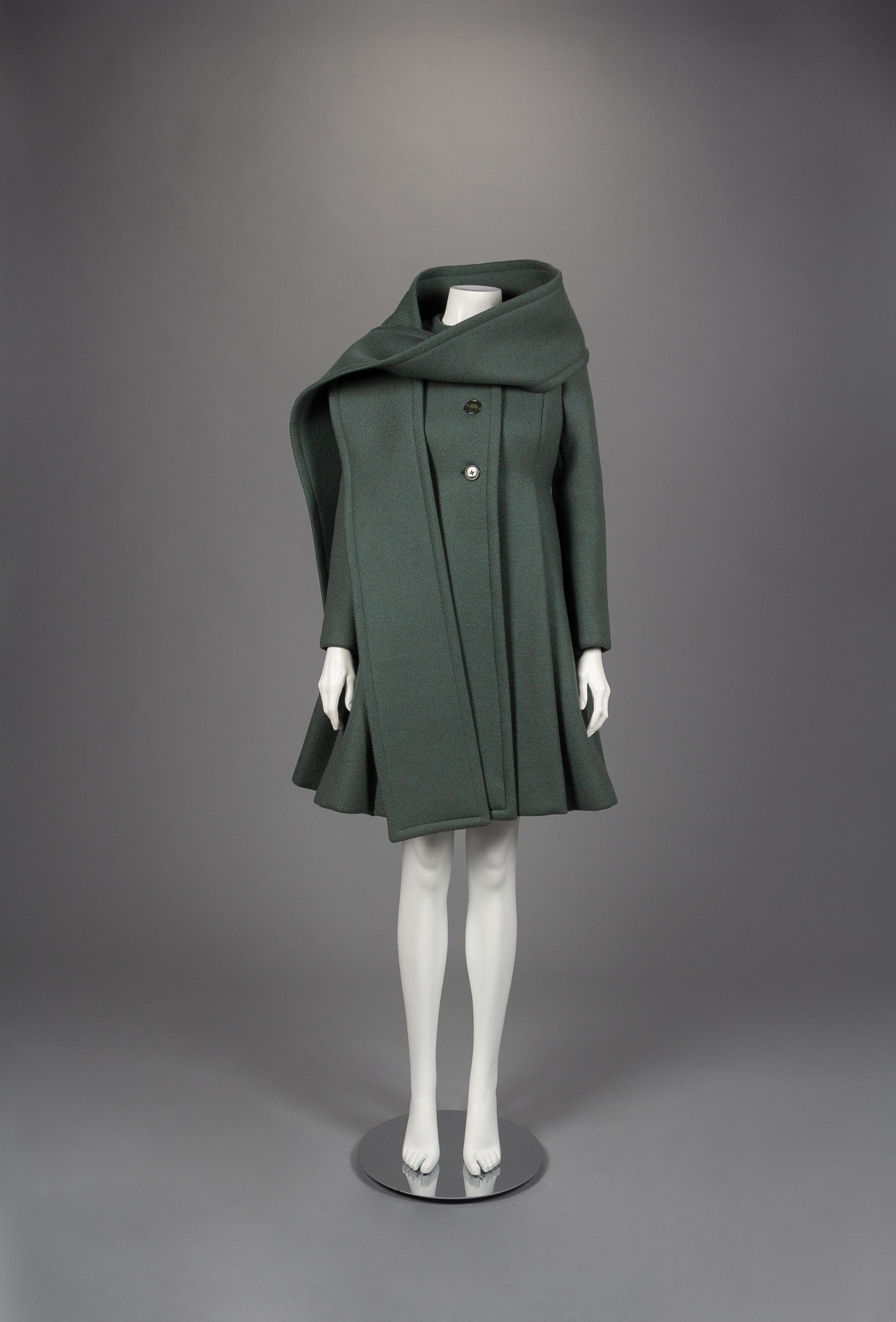 Geoffrey Beene Coat with Scarf, c.1967