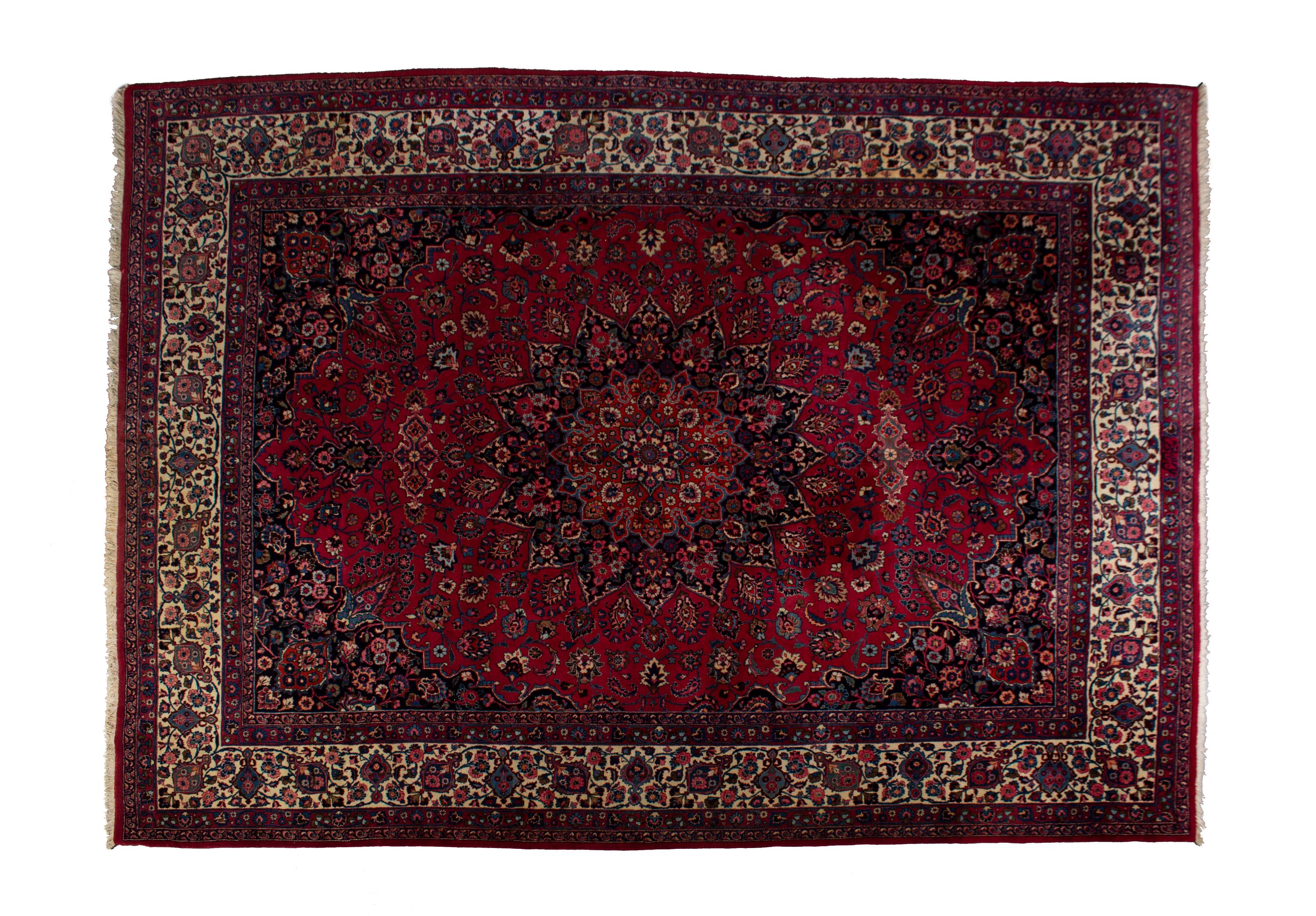 A Persian Wool Rug 13 feet 2 inches x 10 feet 2 inches. — 20TH CENTURY