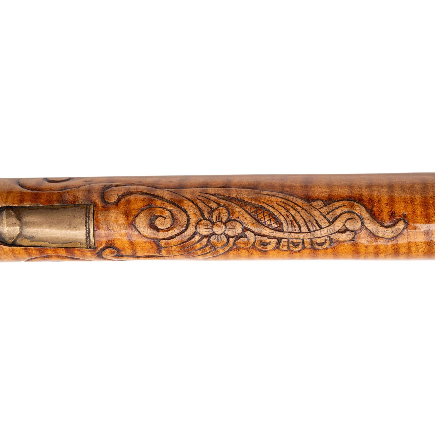 Contemporary York County-Style Fullstock Flintlock Kentucky Long Rifle