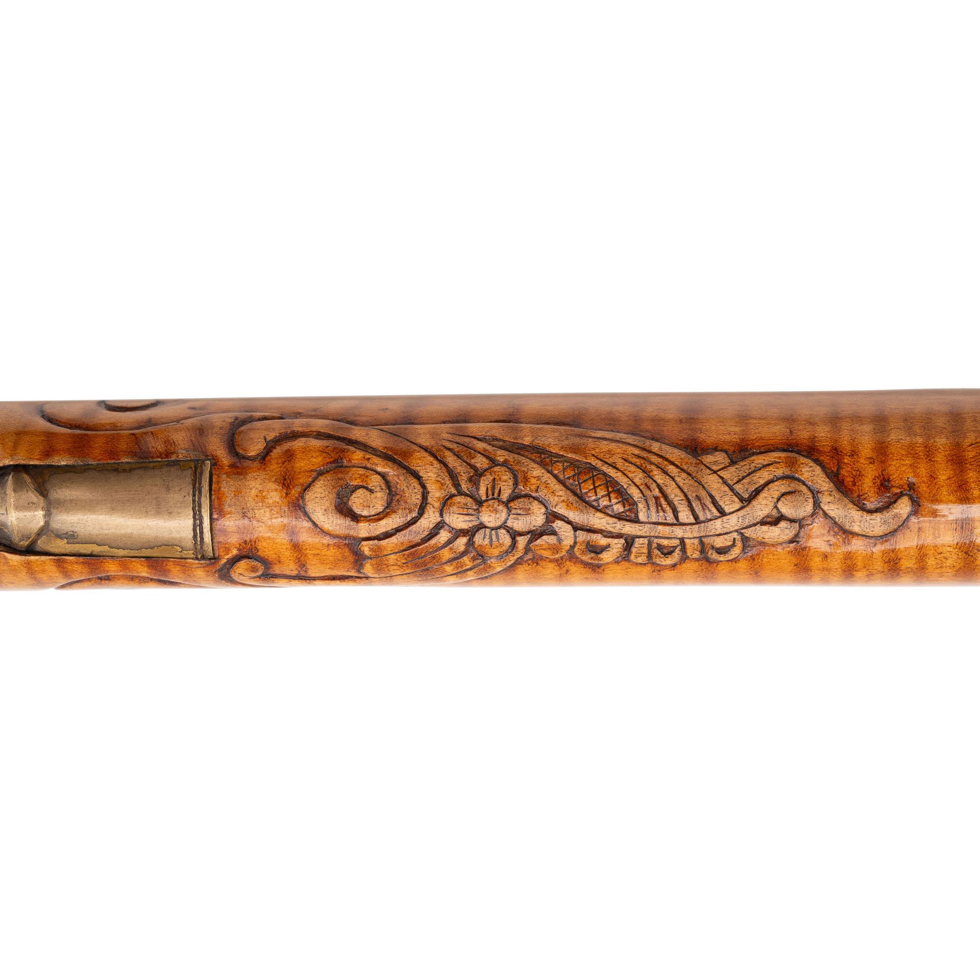Contemporary York County-Style Fullstock Flintlock Kentucky Long Rifle