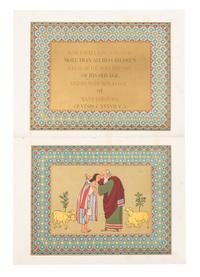 JONES, Owen (1809-1874). Joseph and His Brethren. [With] Thomas Gray. An Elegy Wrote in a Country Church Yard. "Gray's Elegy."