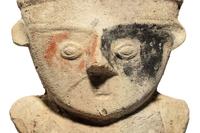 A Chancay Masked Erotic Figure