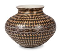 Polychrome Pottery Jar
