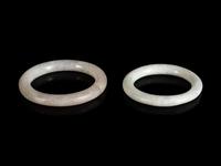 Five Chinese Hardstone Bangles