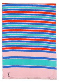 A Collection of Three Yves Saint Laurent Silk Scarves,