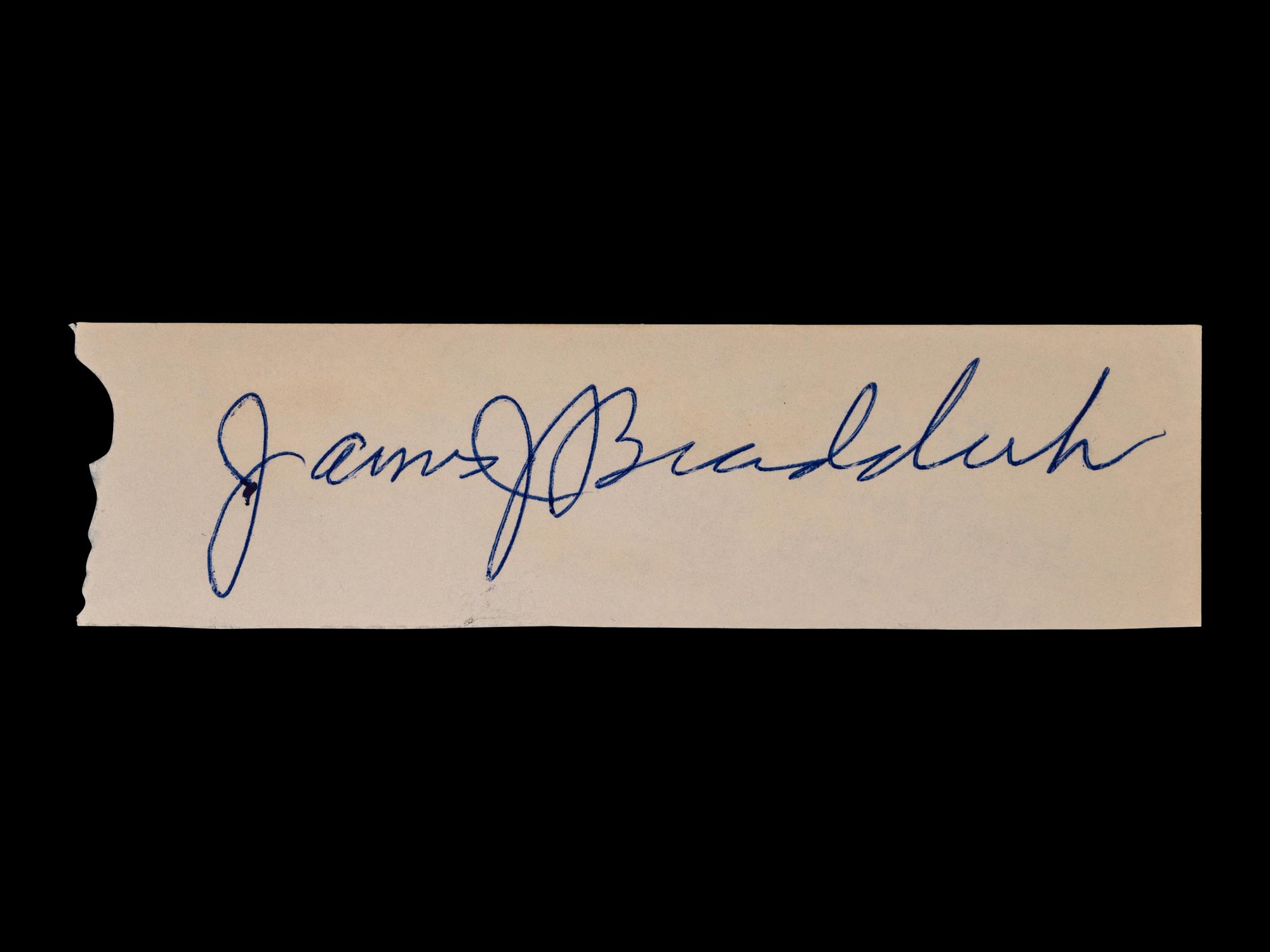 A Group of Heavyweight Champion James J. Braddock, Joe Louis, Max Schmeiling, Max Baer, Ezzard Charles and Jack Sharkey Signed Autographs,