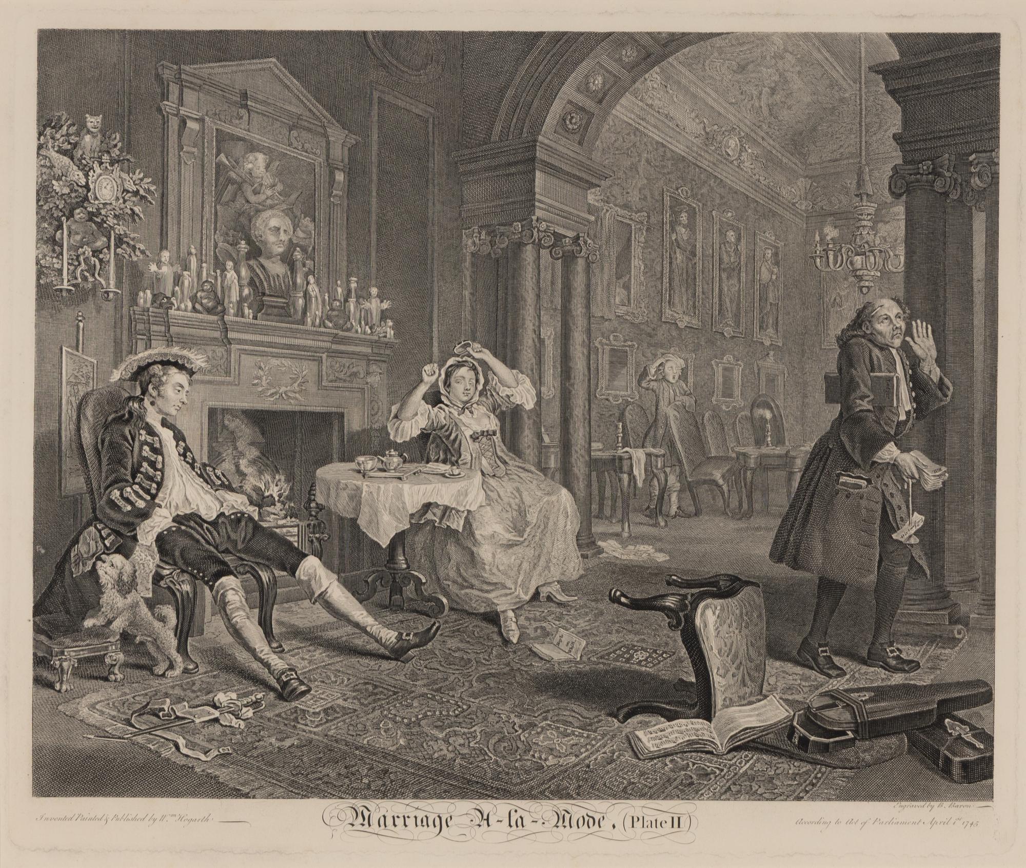 After William Hogarth (English 1697-1764)