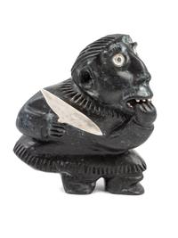 Figural Soapstone Carving