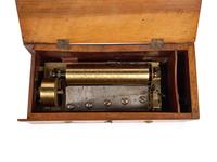 A Key Wind Four Air Musical Box by Ducommun Girod