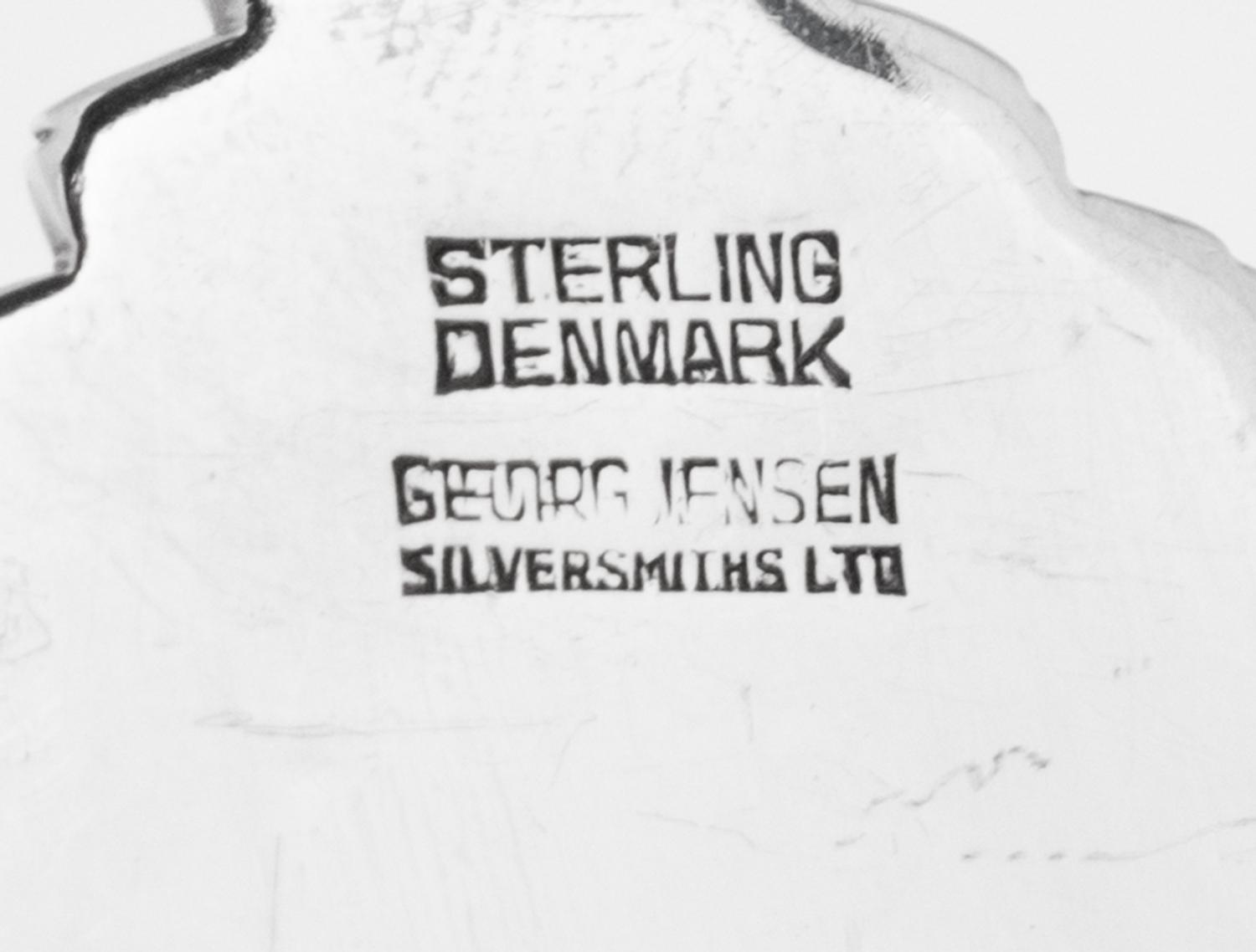 A Collection of Georg Jensen Acorn Silver Serving Articles